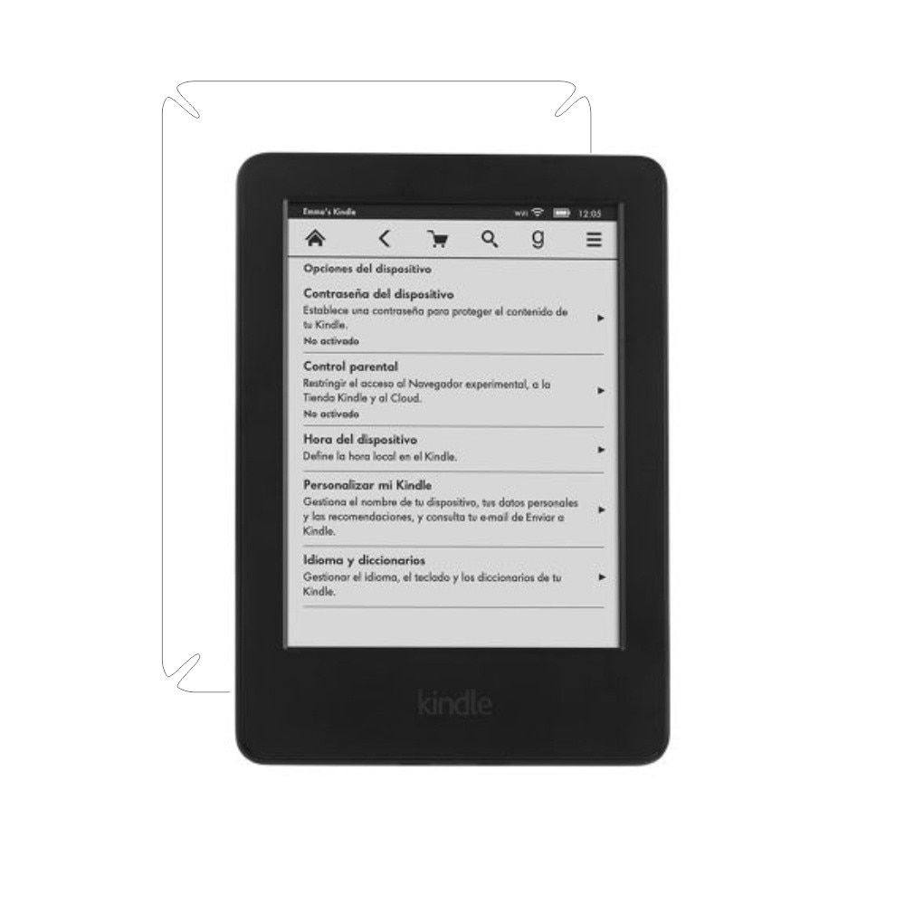 Folie de protectie Clasic Smart Protection Kindle 6 Glare Free spate