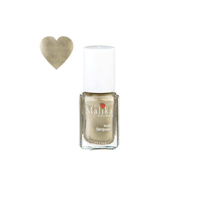 Lac de unghii Malika Colors crem argintiu