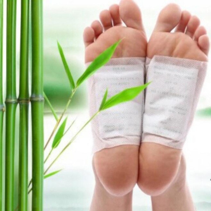 Комплект Пластири за детоксикация Kinoki Detox Pads, 10 броя, Бял + Мини Спортна S530 Слушалка