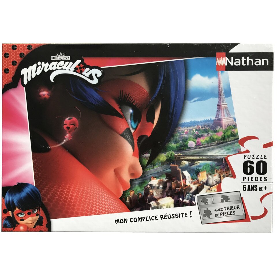 Puzzle Nathan - Lady Bug, 60 piese (55753)