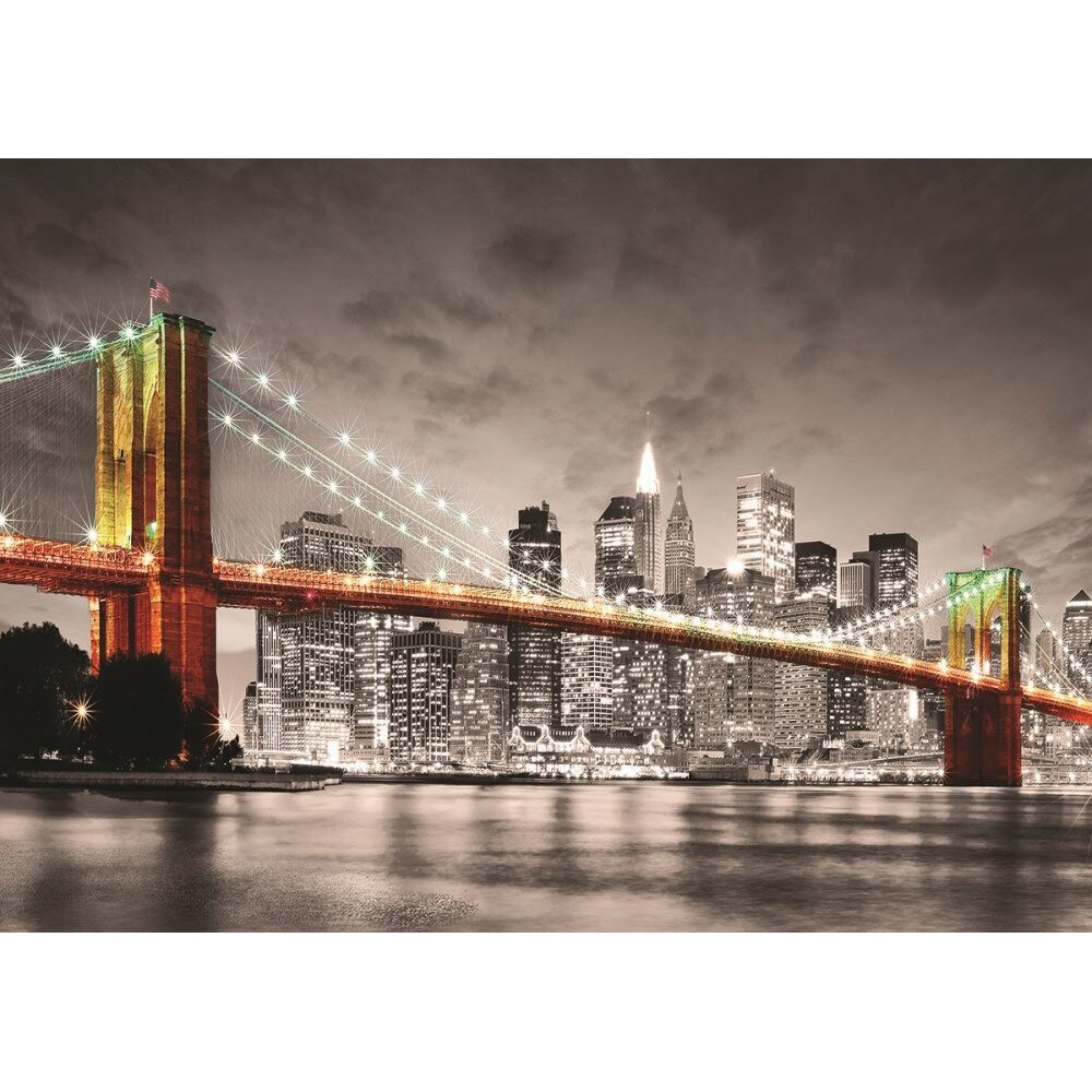 Puzzle Eurographics - New York City Brooklyn Bridge, 1.000 piese (53309)
