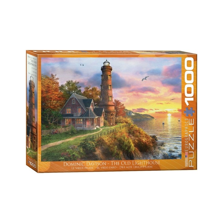 EuroGraphics 1000 db-os puzzle - The Old Lighthouse, Dominic Davison (6000-0965)