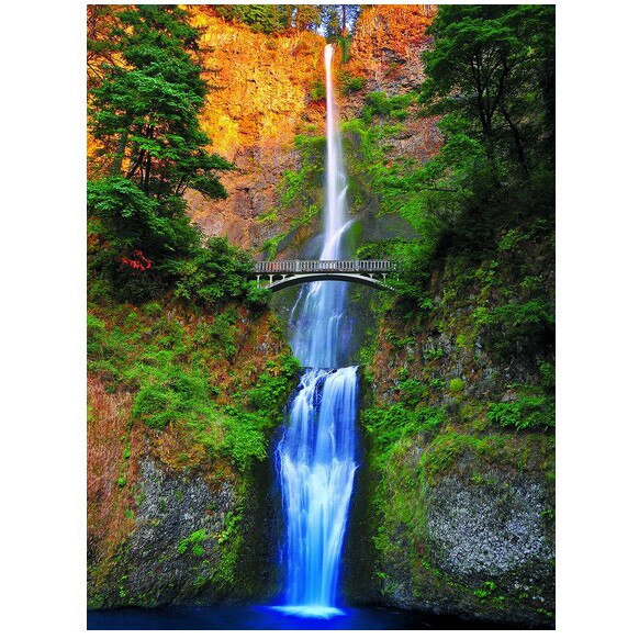 Puzzle Eurographics - Multnomah Watterfall - Oregon, 1.000 piese (42175)