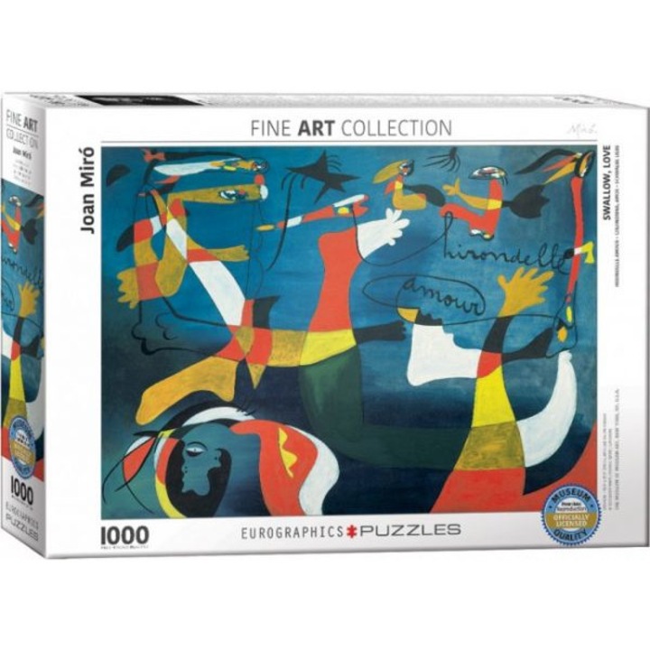 EuroGraphics 1000 db-os puzzle - Swallow Love, Miró (6000-0859)
