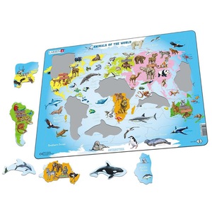 Larsen Puzzle I Vichinghi Da 102 Pezzi – Cornice Inclusa – Pezzi Sagomati Per Bambini (36,5x28,3 Cm) - 3