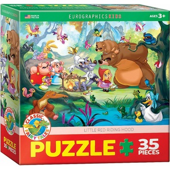 Puzzle Eurographics - Little Red Riding Hood, 35 piese (53323) Puzzle Eurographics - Little Red Riding Hood, 35 piese (53323)