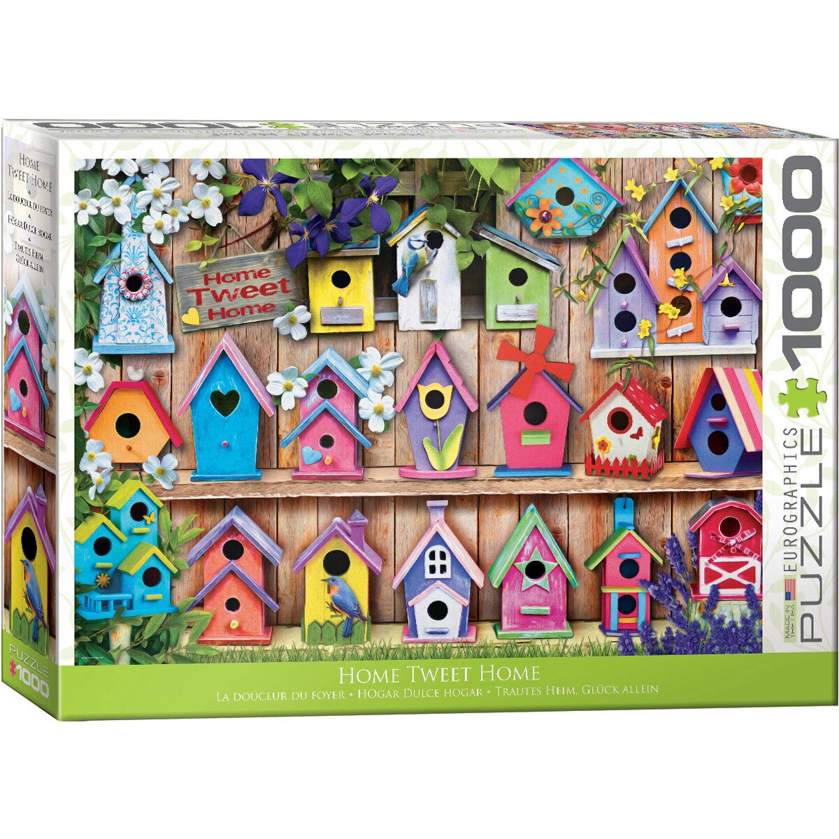 Puzzle Eurographics - Home Tweet Home, 1.000 piese (62284)