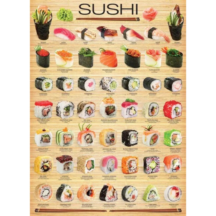Eurographics - Puzzle Sushi - 1 000 piese