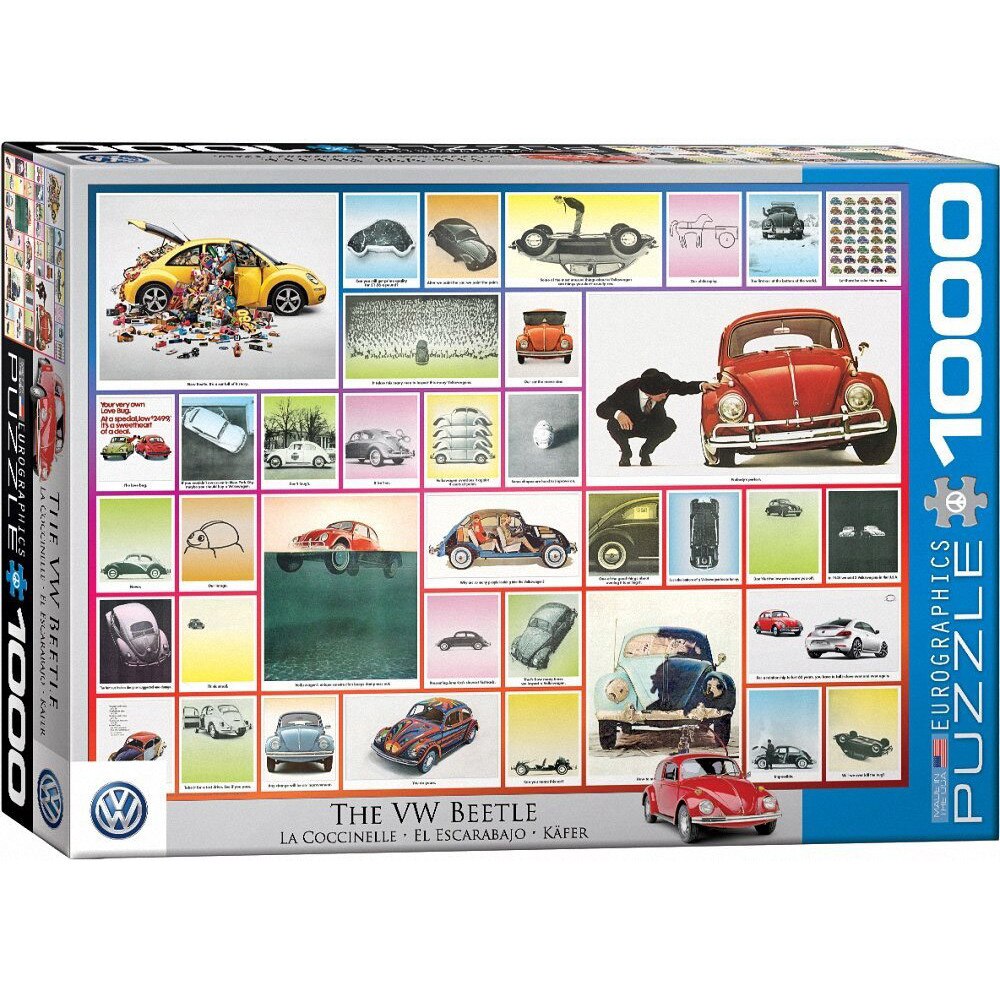 Puzzle Eurographics - VW Beetle - We've done things, 1.000 piese (53286)