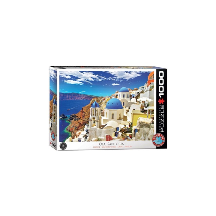 EuroGraphics 1000 db-os puzzle - Oia, Santorini, Greece (6000-0944)