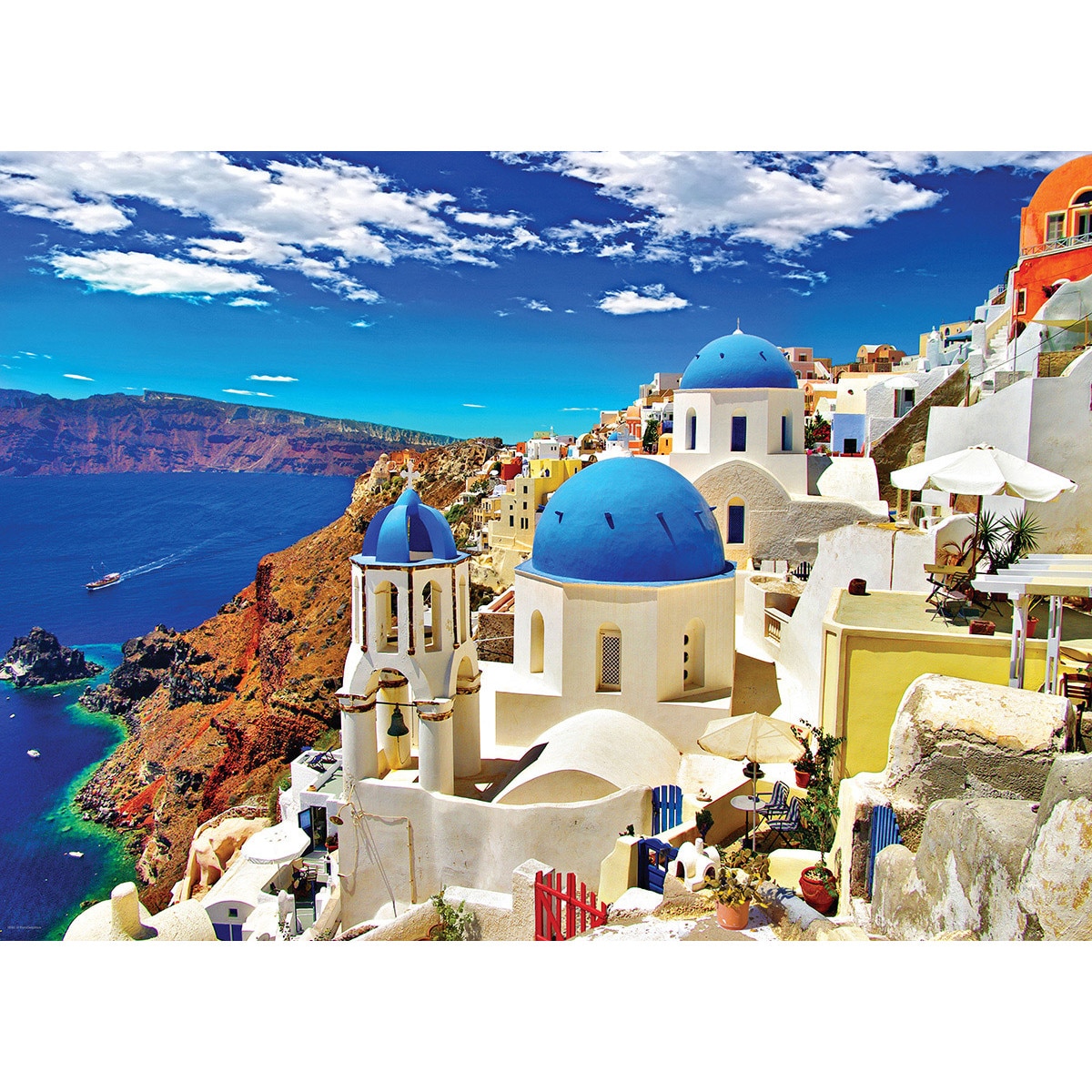 Puzzle Eurographics - Santorini, 1.000 piese (58569)