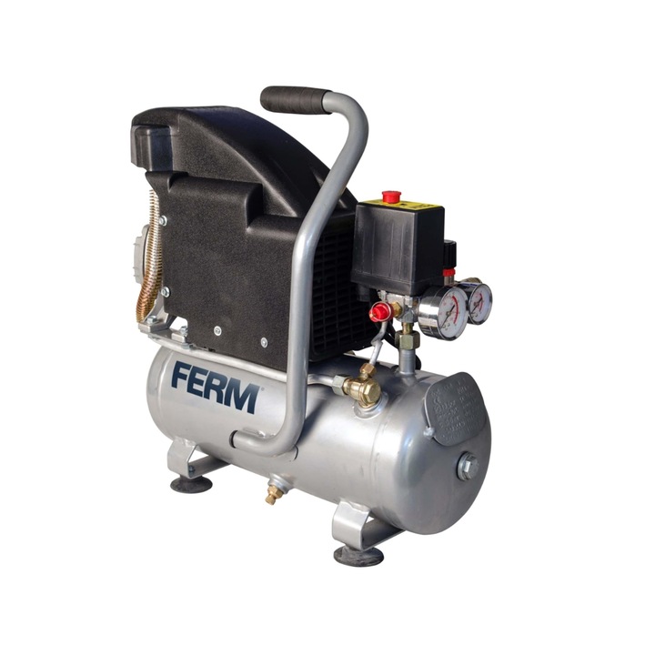 Compresor 8L 1.1HP 750W FERM CRM1044