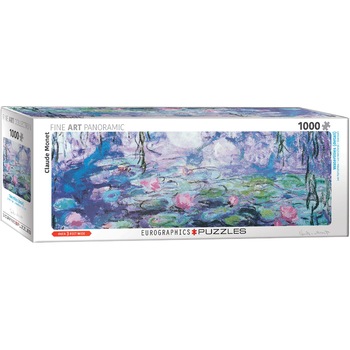 Puzzle panoramic Eurographics - Claude Monet: Waterlillies, 1.000 piese (62195) Puzzle panoramic Eurographics - Claude Monet: Waterlillies, 1.000 piese (62195)