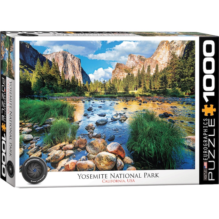Puzzle Eurographics - Yosemite National Park, USA, 1.000 piese (62186)