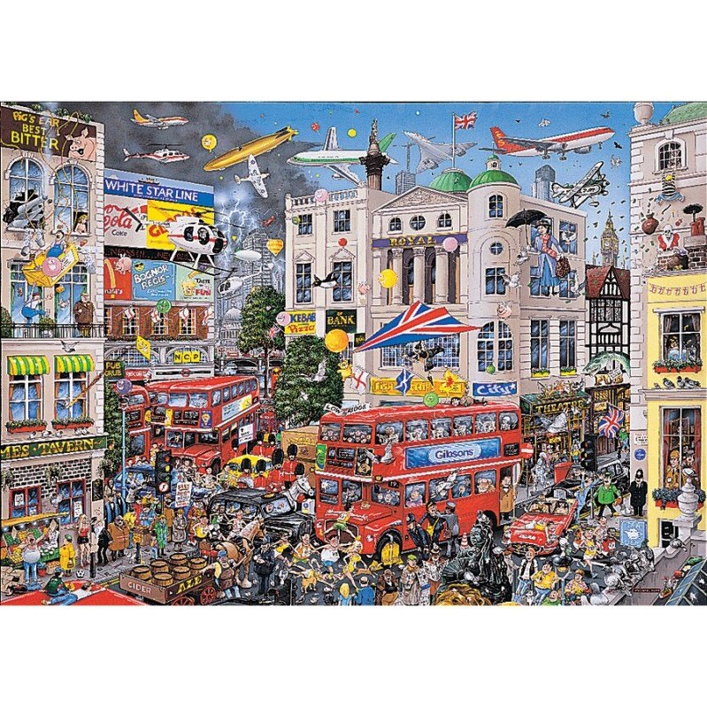 Puzzle Gibsons - I love London, 1.000 piese (944)