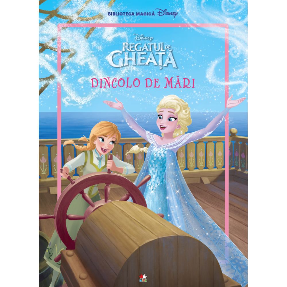 Disney. Regatul de gheata. Dincolo de mari. Carte gigant (grupa mare)