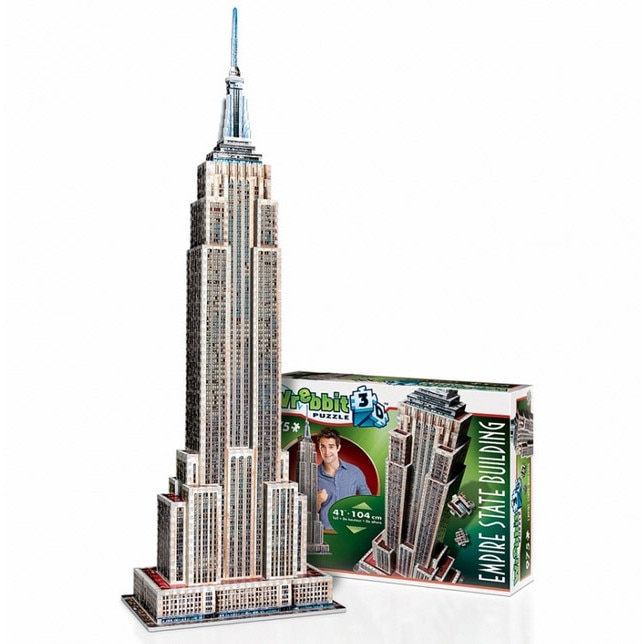 Puzzle 3D Wrebbit - New York : Empire State Building, 975 piese (12834)