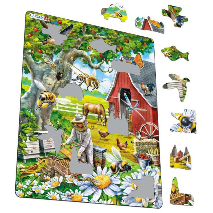 Puzzle Larsen - Beekeeping, 53 piese (59580)