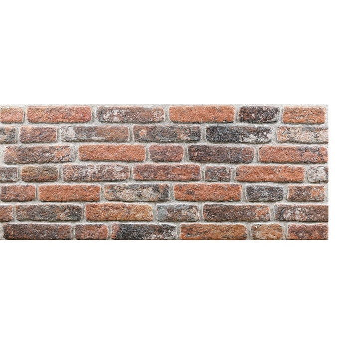 QDESIGN Dombornyomott tégla hatású polisztirol panel, 120x50x2 cm