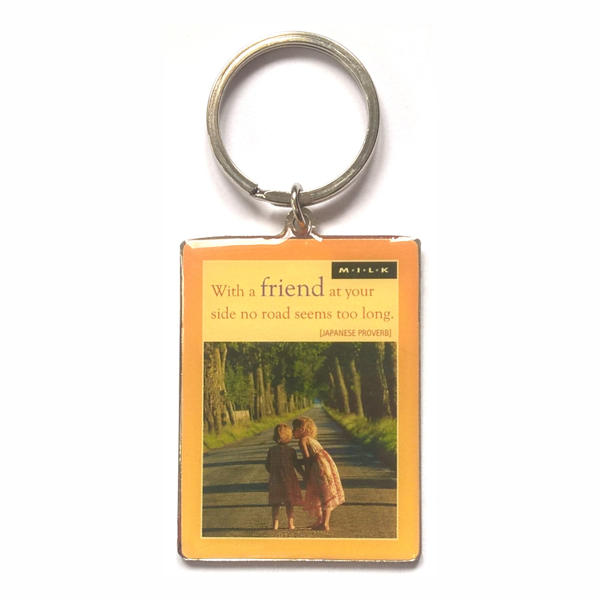 Breloc metalic - With a friend