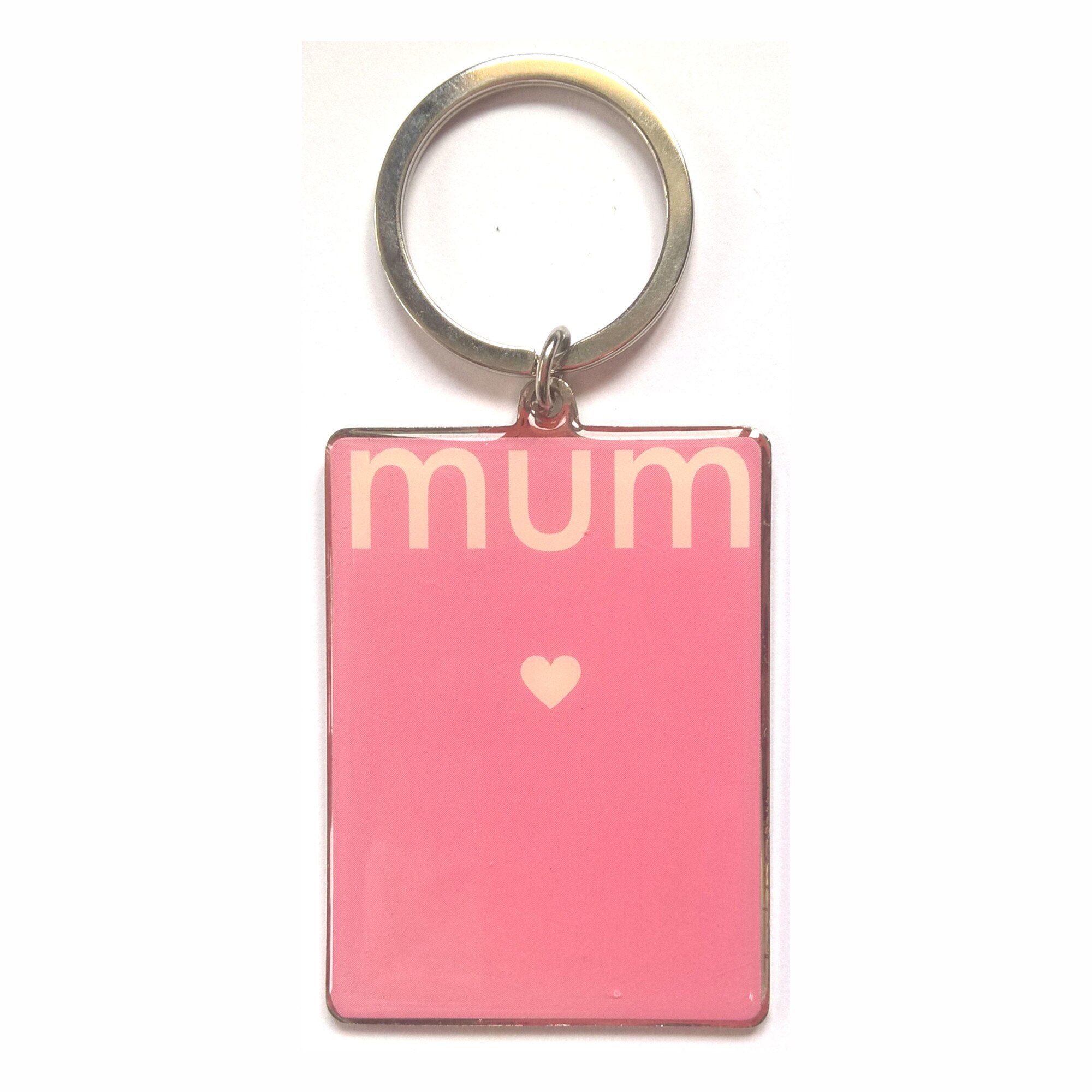 Breloc metalic - Mum heart