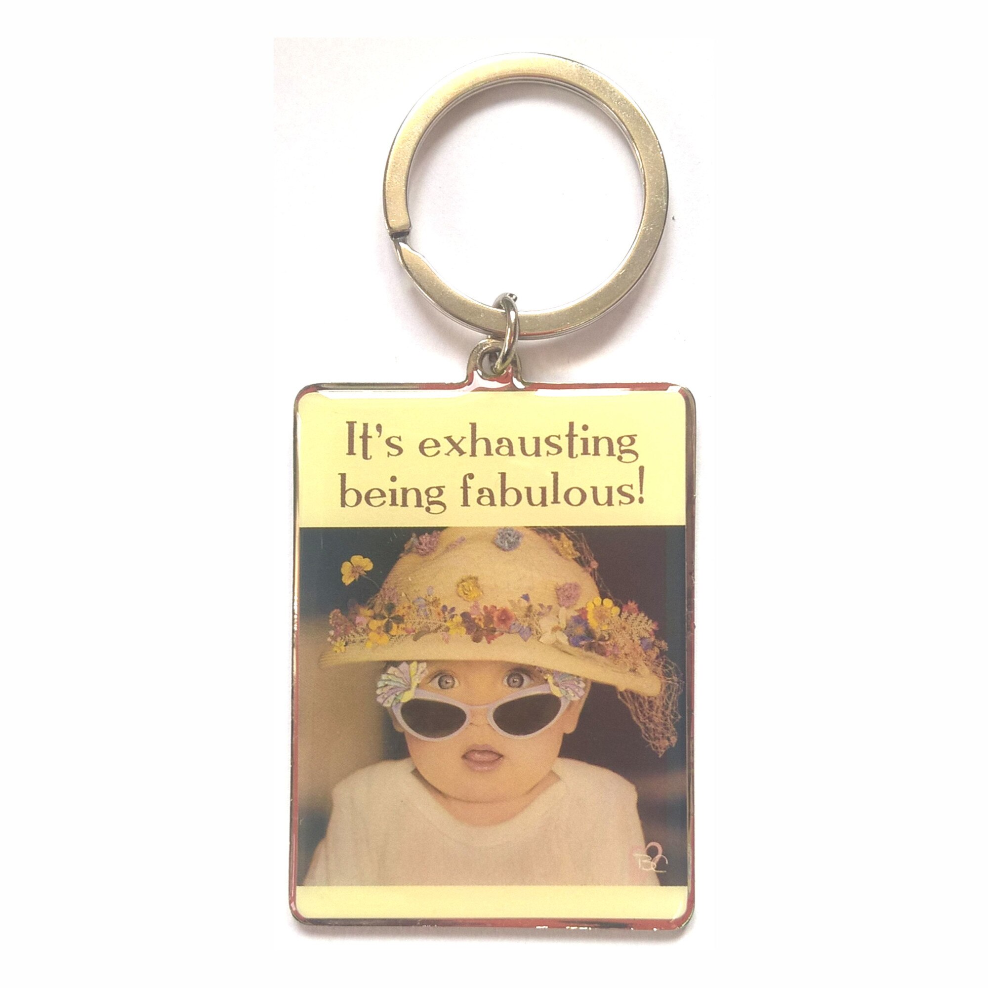 Breloc metalic - It's exhausting