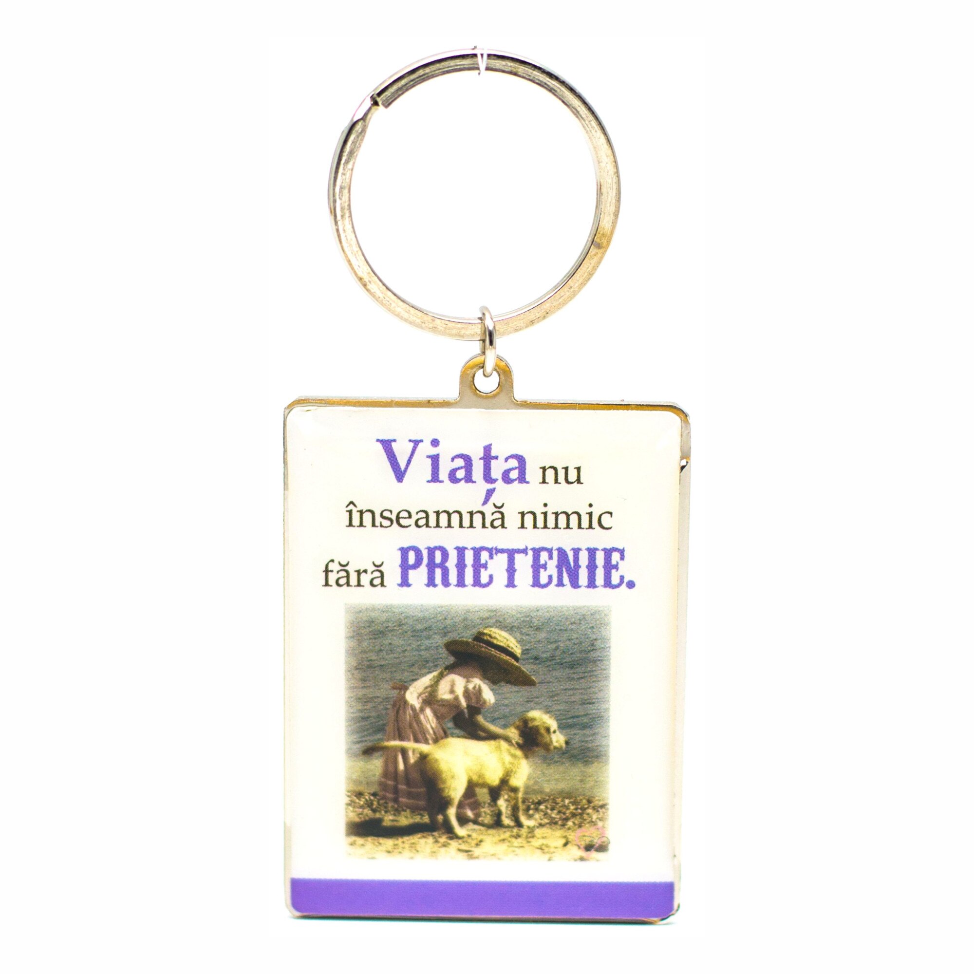 Breloc metalic - Viata