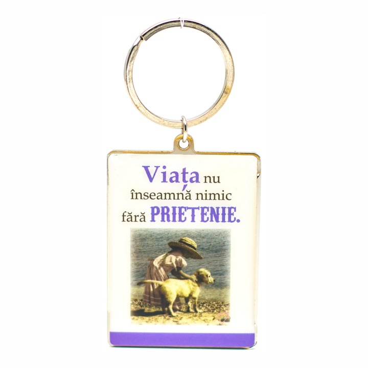 Breloc metalic - Viata