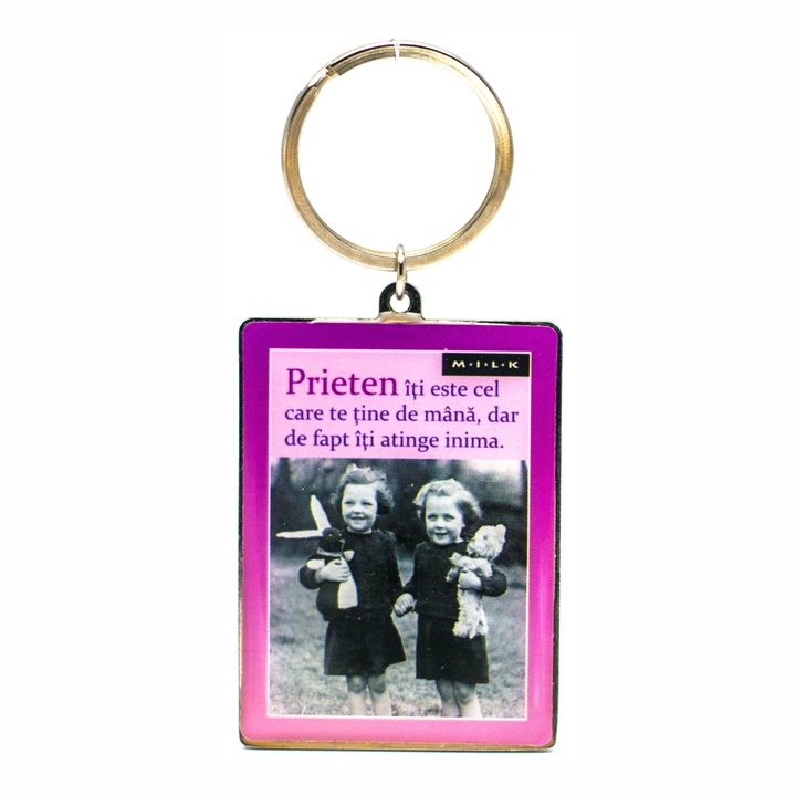 Breloc metalic - Prieten