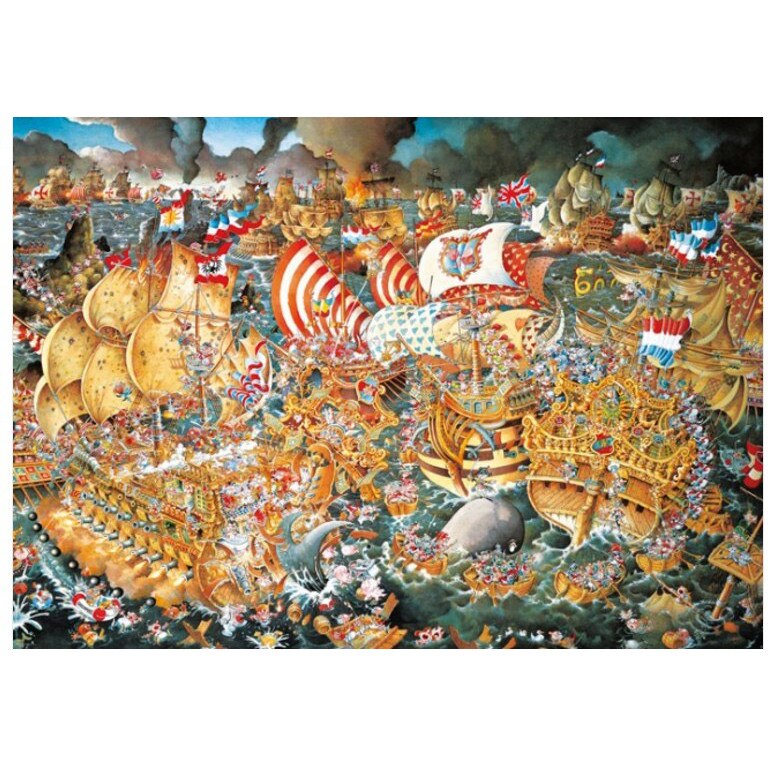 Puzzle Heye - Ryba Michael: Trafalgar, 2.000 piese (57751)