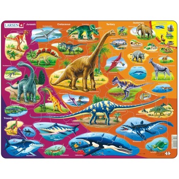 Puzzle Larsen - Dinosaurs, 85 piese (59489) Puzzle Larsen - Dinosaurs, 85 piese (59489)