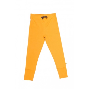 Pantaloni Moa din bumbac organic, culoarea ocru, Ocru Pantaloni Moa din bumbac organic, culoarea ocru, Ocru