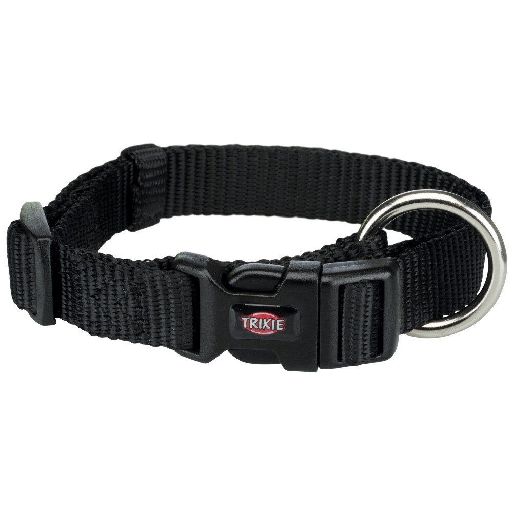 Zgarda Trixie Premium S-M 30-45 cm/15 mm negru 201501