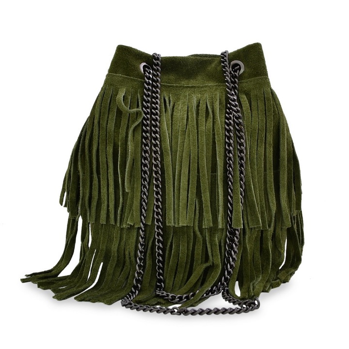 Geanta de Teen Spirit, de dama, piele naturalasqdadz