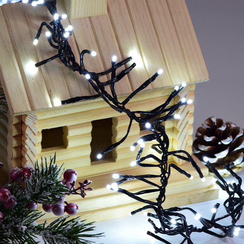 Instalatie Holly 300 LED cluster, lumina alba