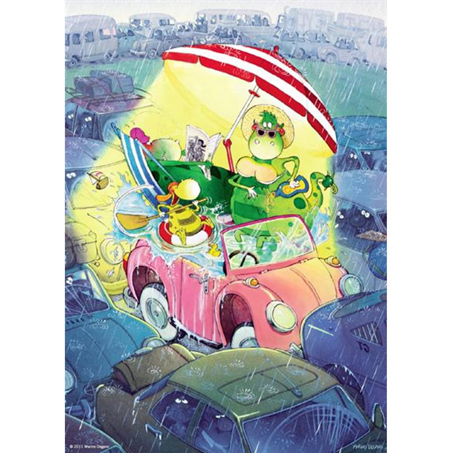 Puzzle Heye - Degano Sophie: Summer, 150 piese (11550)