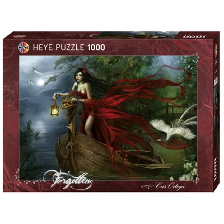 Puzzle Heye - Cris Ortega: The Swan, 1.000 piese (6087)
