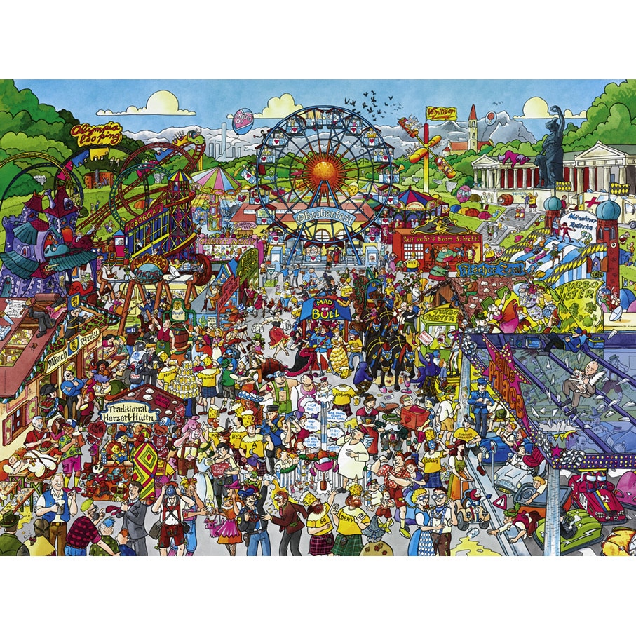 Puzzle Heye - Christoph Schone: Oktoberfest, 1.500 piese (63226)