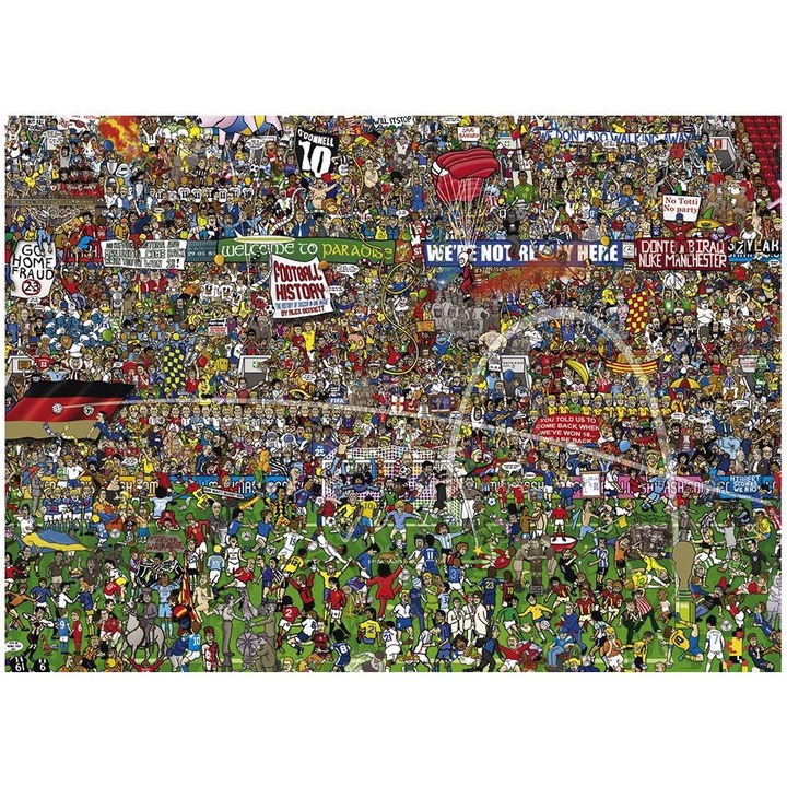 Heye 3000 db-os puzzle - Football History (29205)