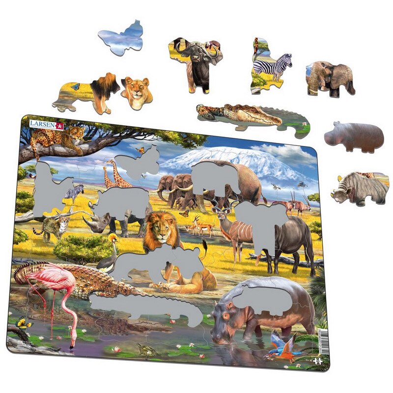 Puzzle Larsen - Savanna, 43 piese (50881)