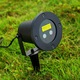 Proiector laser pentru exterior, cu 2 culori , Rosu, Verde si carcasa metalica si senzor de temperatura