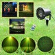 Proiector laser pentru exterior, cu 2 culori , Rosu, Verde si carcasa metalica si senzor de temperatura