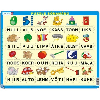 Puzzle Larsen - Lesen lernen (auf Estnisch), 24 piese (48760) Puzzle Larsen - Lesen lernen (auf Estnisch), 24 piese (48760)