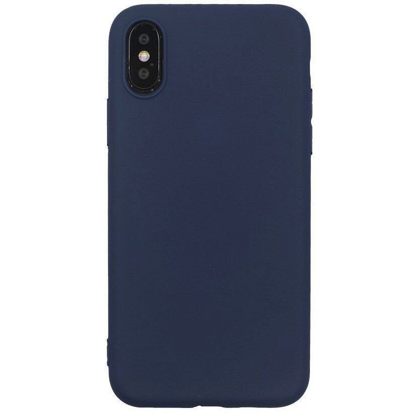 Husa de protectie Just Must Candy pentru Apple iPhone XS / X, Albastru