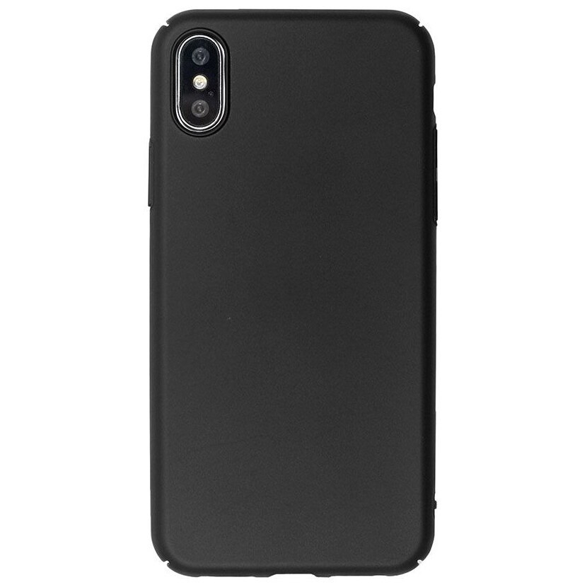 Husa de protectie Just Must Uvo pentru Apple iPhone XS / X, Negru