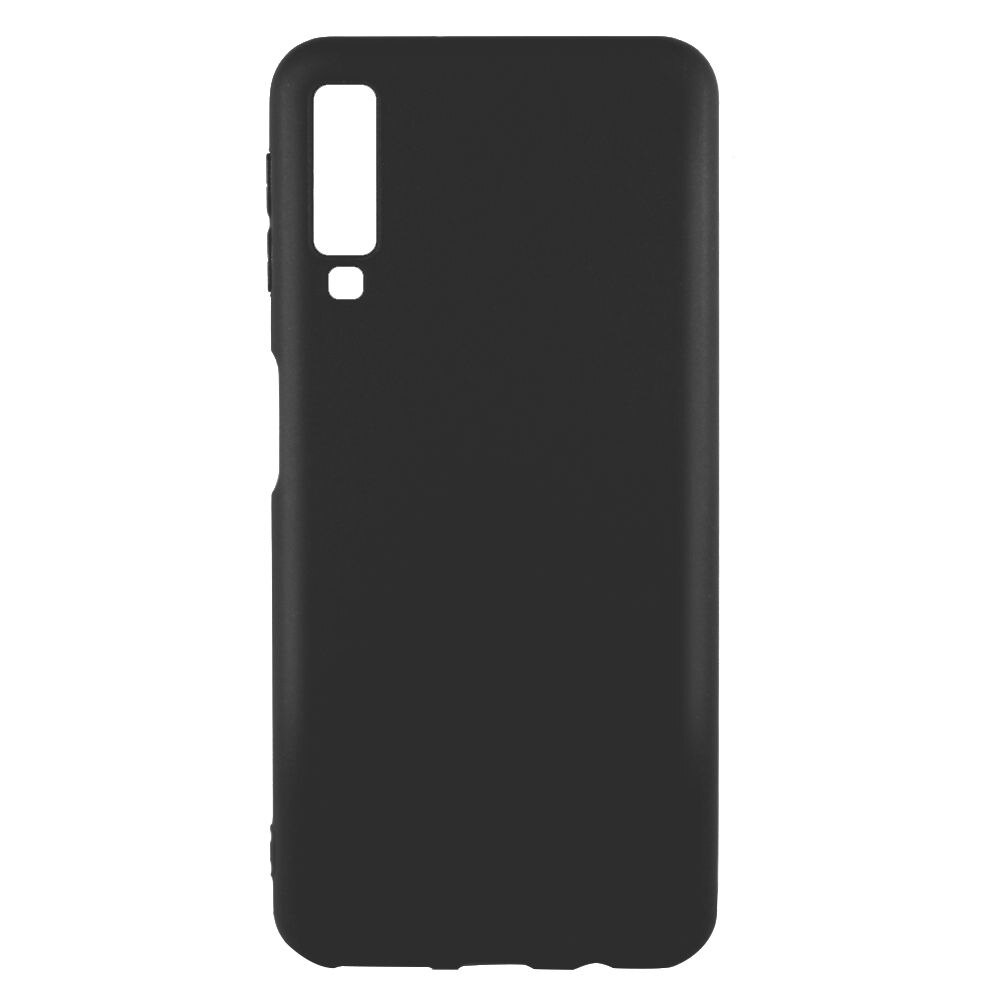 Husa de protectie Procell Silky pentru Samsung Galaxy A7 2018, Negru