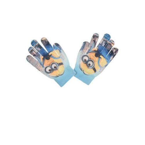 Manusi Minions poliester,16-18 cm, bleu ONE SIZE Standard Multicolor