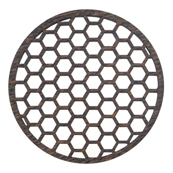 Set 4 buc. Suport / Coaster pahar model Fagure din furnir stejar colorat Charcoal Set 4 buc. Suport / Coaster pahar model Fagure din furnir stejar colorat Charcoal