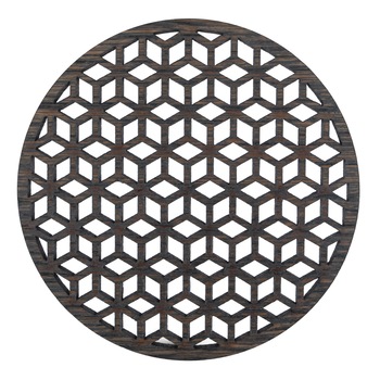 Set 4 buc. Suport / Coaster pahar model Diamant din furnir stejar colorat Charcoal Set 4 buc. Suport / Coaster pahar model Diamant din furnir stejar colorat Charcoal