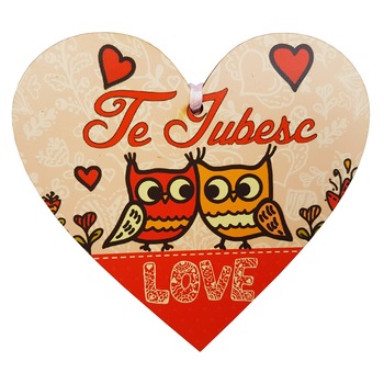 Tablita Love, din lemn Tablita Love, din lemn